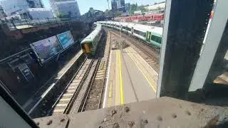 Trains at Clapham Junction 12th July 2025 Incl Ex C2C and Ex GN 387s 