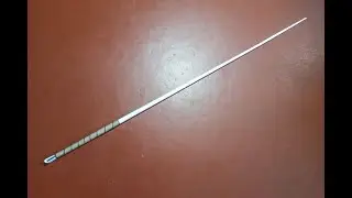 Como hacer una espada Nuibari de papel (Espada Aguja Naruto)
