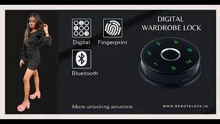 Finger Print Wardrobe Lock
