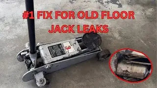 How to Repair a Floor Jack that Leaks 