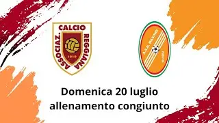 Allenamento congiunto tra Reggiana e Masone . 20/07/25 un breve video che racconta la giornata.