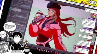[JAPANESE MANGAKA] HOW TO LIGHT AN ILLUSTRATION EFFECTIVELY & QUICKLY? | COMMISSIONS, Q&A