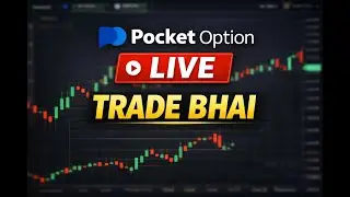 🔴 LIVE Pocket Option Binary TRADING (Hindi) | Real Market | TRADE BHAI