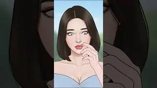 ASMR Treatment for bad lip piercing P1 #asmr #animation #trending #viral #shorts