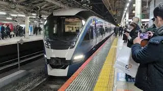 [回8104M][特急サフィール踊り子4号運転に伴う返却回送]E261系0番台RS02編成回送電車が東京駅8番線を出発