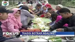 Warga Bandung Barat Gelar Tradisi Botram Ngaliwet &ndash; Fokus Pagi