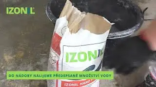 IZONIL - sanačn&iacute; a hydrofobn&iacute; om&iacute;tka proti vlhkosti ve zdivu