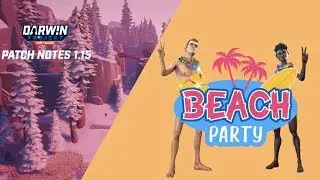 NEW UPDATE 1.15 BEACH PARTY & MORE | THE DARWIN PROJECT