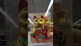 Good Fortune Gold Waving Cat $5 - Room Decor & Great Gift Ideas - Start the New Year right