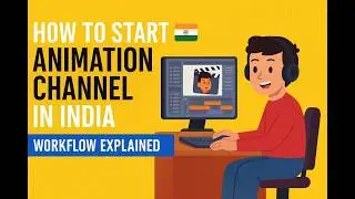 👉 Start Your Animation Channel in India 🇮🇳 | Step-by-Step Workflow for Beginners