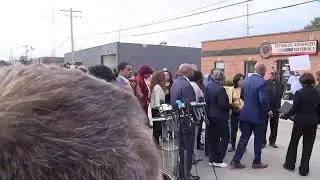 Local mayors, officials rally for solidarity outside Broadview ICE facility
