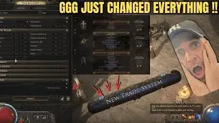 GGG Just Changed EVERYTHING! 🔥 The New POE2 Trade System Is INSANE