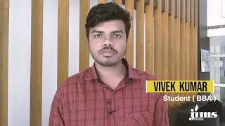 TESTIMONIALS | VIVEK KUMAR | JIMS | NOIDA