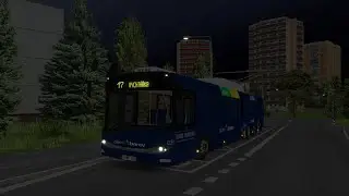 Linka 17 | Rycht&aacute;řka - Bělice | &Scaron;koda 28Tr Solaris ev. č. 403 DPMP | Simt Simulator #208