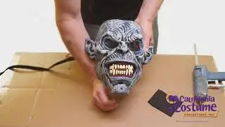 California Costumes - Vampire Night Stalker Ani Motion&trade; Mask Instructions