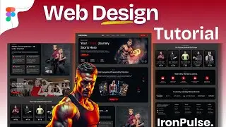 Gym WEBSITE landing page design in Figma (2026)