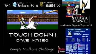Tecmo Super Bowl Mudbone Challenge (Dave Krieg ftw)