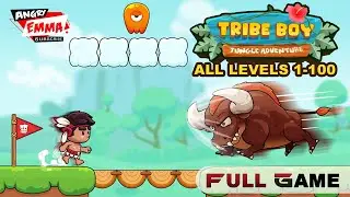 Tribe Boy: Jungle Adventure - FULL GAME (All Levels 1-100)