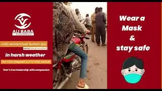 Ali Baba Foundation founder Helps People in Harsh Weather | Stay Safe