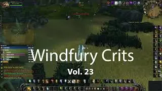 CHADHANCEMENT Windfury Crits /// WoW TBC 2H Enhancement Shaman PVP Stormherald