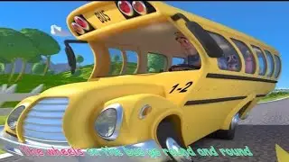 Wheels on the Bus Sound Variations | Remix Version | ZuzuLulu Kids