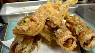 カサゴを頭の硬い骨まで食べられるように揚げる方法！
