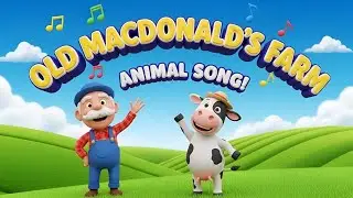 Old MacDonald’s Farm 🐄 | Fun & Educational Animal Song for Kids