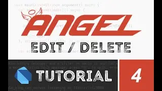 Angel Dart Framework: Let's Build a Content Management System (Part 4 - Edit/Delete)