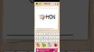Tricky Words Level 58 walkthrough solution | Brain Test Tricky Words