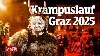 Nach f&uuml;nf Jahren Pause kehren die &bdquo;Kramperln&ldquo; zur&uuml;ck | Grazer Krampuslauf 2025