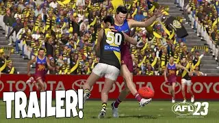 NEW 2023 AFL VIDEO GAME TRAILER! (AFL23 Trailer)