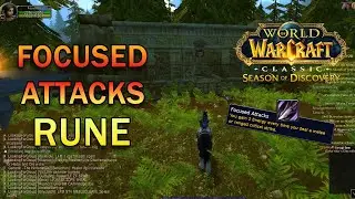 How to Get Focused Attacks - Rogue Rune - Sod Phase 3 WoW Classic