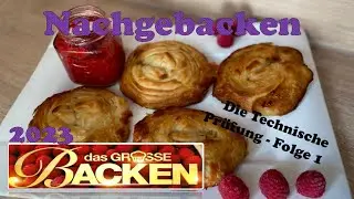 Nachgemacht | Ich backe die technische Prüfung - Splitterbrötchen | Das große Backen | Folge 1|