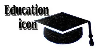 How to Draw Education icon for Tutorials - SLD