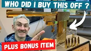 Factory Entertainment Golden Gun Replica... Plus Bonus