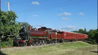 Exploring The Mary Valley Rattler With Queensland Rail's Steam Locomotive C 17 974.