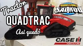 Tractor Case IH Quadtrac STX 550 de Cart&oacute;n