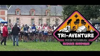TRI-AVENTURE MARCHE NORDIQUE aux championnat d'île de France CHAMARANDE 2021