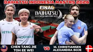 Chen/Toh (MALAYSIA) vs Christiansen/Boje (DENMARK) | Badminton Indonesia Masters 2026