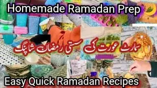 Smart Iftar Prep for Busy Housewives || ramadan cheap shopping |Homemaker Ramadan Preparation 🌙