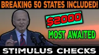 All 50 States! $2000 Stimulus Check Hitting Accounts In 3 Days Nationwide For Social Security & SSDI