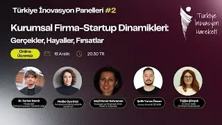 Türkiye İnovasyon Panelleri #2: Kurumsal Firma -Startup İşbirlikleri: Hayaller, Gerçekler 