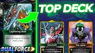 SHAZAM & JOKER POWER HOUSE 💪 - DC Dual Force Gameplay (Energy Anarchy Deck)
