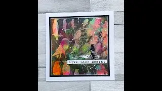 Facebook Live   Stencil Technique by Tracy Evans