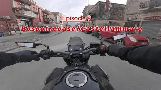 CB650R Pure Sound | Boscotrecase to Castellammare | Epic 4K POV Ride | No Commentary