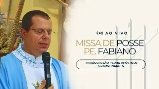 Santa Missa de posse do Pe. Fabiano 19h | Paróquia São Pedro Apóstolo 20/12/2025