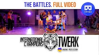 THE BATTLES of International Twerk Champions (Ukraine Preselection) in VR180 3D
