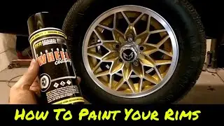 HOW TO PAINT OR RESTORE YOUR RIMS, FACTORY SNOWFLAKE EDITION