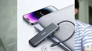 Review - Anker USB C Hub, 5-in-1 USBC to HDMI Splitter with 4K Display, 1 x Powered USB-C