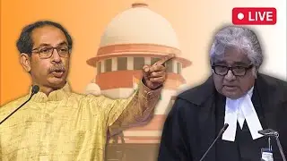 Live Hearing Supreme Court | Final Argument by Adv. Harish Salve I Shiv Sena I CJI Chandrachud